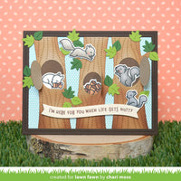 Lift The Flap Tree Backdrop - Lawn Fawn Craft Die