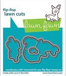 Lawn Cuts Custom Craft Die-Mermaid For You Flip-Flop