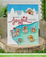 Mice on ice - Lawn Fawn Clear Stamp