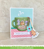 Outside in Stichted Mug- Lawn Fawn Craft Die