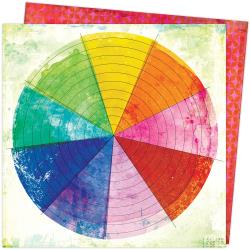 Color Wheel  Vicki Boutin Color Study Double-Sided Cardstock 12"X12"
