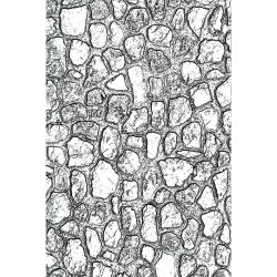 Sizzix 3D Texture Fades Embossing Folder By Tim Holtz-Mini Cobblestone