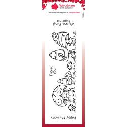 Woodware Clear Stamps 8"X2.6" by Creative Expressions
