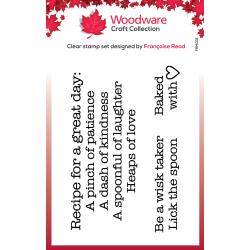 Woodware Clear Stamps 3.8"X2.6" by Creative Expressions