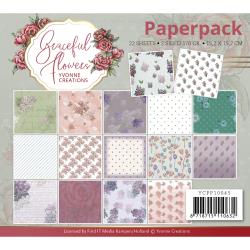 Find It Trading Yvonne Creations Paper Pack 6"X6" 22/Pkg