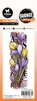 Crocus Flower Grunge Collection 46x140x3mm 1 PC nr.392