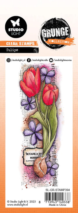Tulips Grunge Collection 45x140x3mm 1 PC nr.394