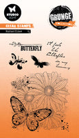 Butterflies Grunge Collection 89x132x3mm 5 PC nr.399
