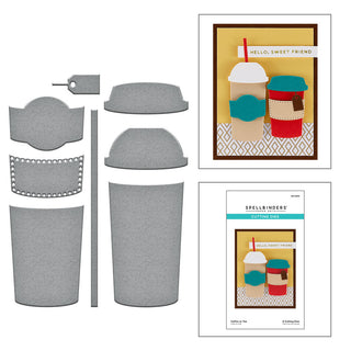 Spellbinder Die, Throwback Faves - Coffee or Tea