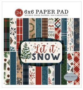 Carta Bella Let It Snow 6x6 Paper Pad