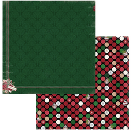 BoBunny Joyful Christmas-Joyful Christmas Cheer 12x12 Double Sided Paper