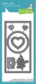 Shutter Card Add-On - Lawn Fawn Craft Die