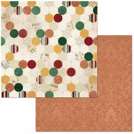 BoBunny - Yuletide Carol Collection - Christmas - 12 x 12 Double Sided Paper - Traditional