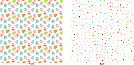 Echo Park -Easter Wishes 12x12 Double Sided Paper - Egg Hunt