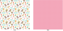 Echo Park -Hello Spring Collection - 12 x 12 Double Sided Paper - Happy Spring