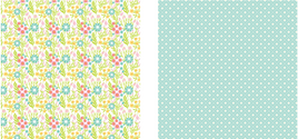 Echo Park -Spring Fling Collection - 12 x 12 Double Sided Paper - Spring Bloom