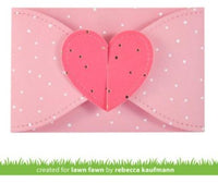 Gift Card Heart Envelope - Lawn Cuts Custom Craft Die