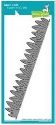 Lawn Cuts Custom Craft Die-Slimline Tropical Leaves Border