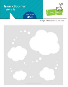 Thought Bubbles - Lawn Clippings Stencils