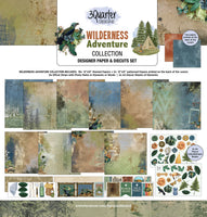 3Quarter Designs - 12" X12" Paper Pack - Wilderness Adventures