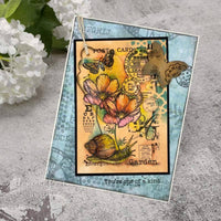 Singles Garden Snail - Woodware Clear Stamps 4"X6"