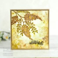 Singles Bubble Bloom Millie 4 in x 6 in Stamp by Creative Expressions