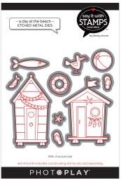 PhotoPlay Say It With Stamps Die Set-A Day At The Beach