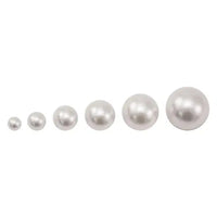 Tim Holtz Idea-ology Pearl Baubles 60pcs - Undrilled Cream Pearls