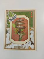 Simple Vintage Lakeside Masculine Virtual Class (Makes 6 Cards)