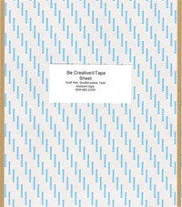BE CREATIVE: Tape Sheets 225mmx275mm (8.86"x10.83") 5/sheets